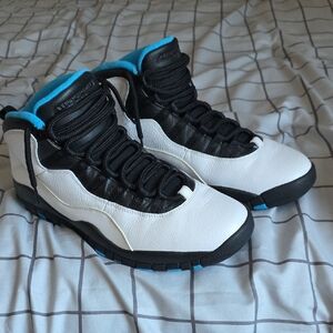 Jordan Sneakers Black White Blue